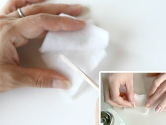先端を薄く削る