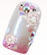 ネイルアート ネイルレシピ 冬
