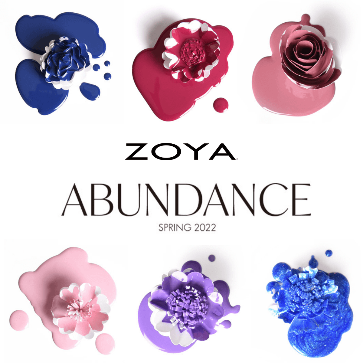 Zoya ゾーヤ ゾヤ ネイルカラー Abundance 15ml 自爪 の為に作られた ネイル 爪にやさしい 自然派 マニキュア Zoya セルフネイル にもおすすめ ペディキュア 22 春